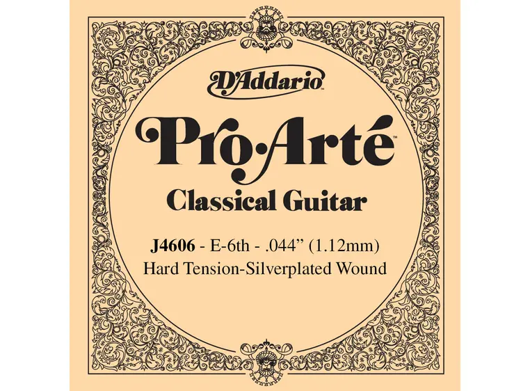 D'Addario E-6 J-4606 Pro Arte` High 